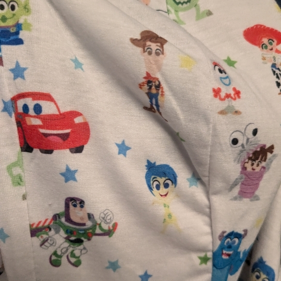 Disney 100 PIXAR Monsters Inc Mike & Sully Up Carl Zip Hoodie Kid 6 NWT - Picture 9 of 11